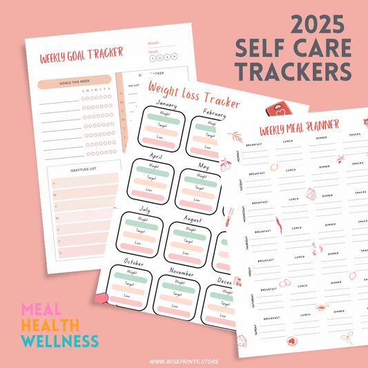 Ultimate Self-Care Tracker Package