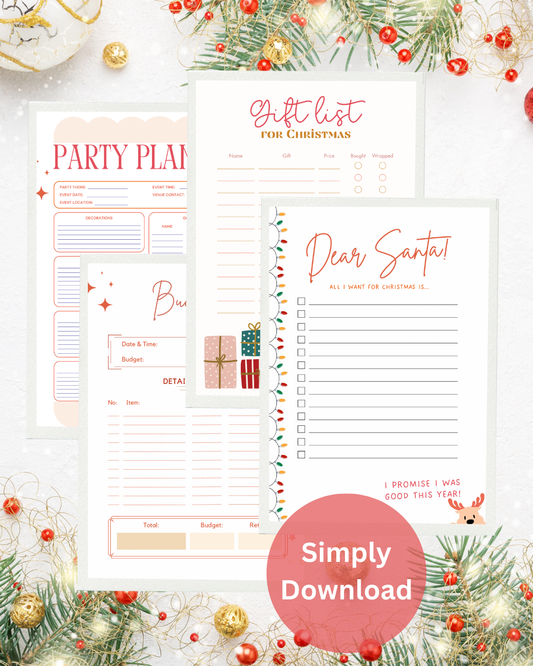 Ultimate Christmas Printable Kit